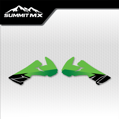 Kawasaki Inspired Ultra Bee Battery Shroud Decals by Summit MX