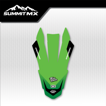 Kawasaki Inspired Ultra Bee Front Fender Decal by Summit MX