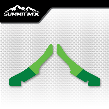 Kawasaki Inspired Ultra Bee Skid Plate Decal by Summit MX