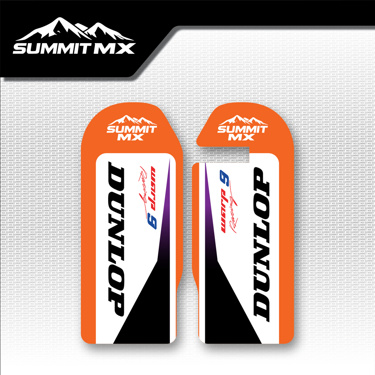 KTM Inspired Altis Delta Fork Guard Decals