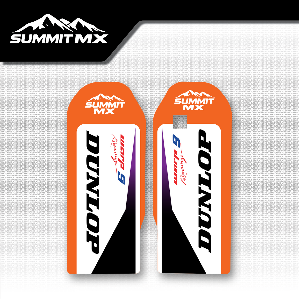 KTM Inspired Altis Sigma Fork Guard Decals
