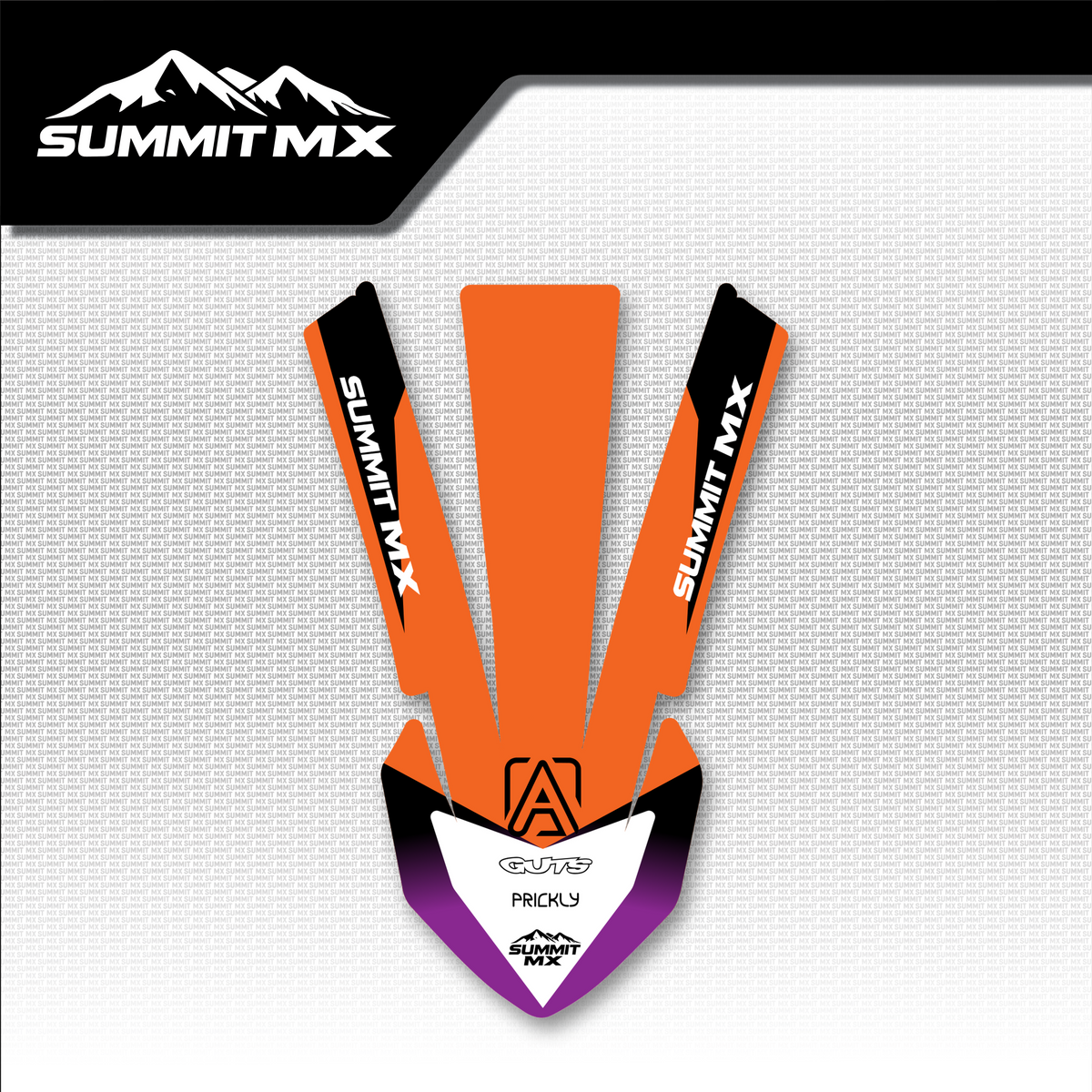 KTM Inspired Altis Sigma Front Fender Decal