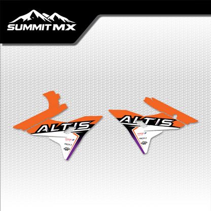 KTM Inspired Altis Sigma Front Shroud Decals