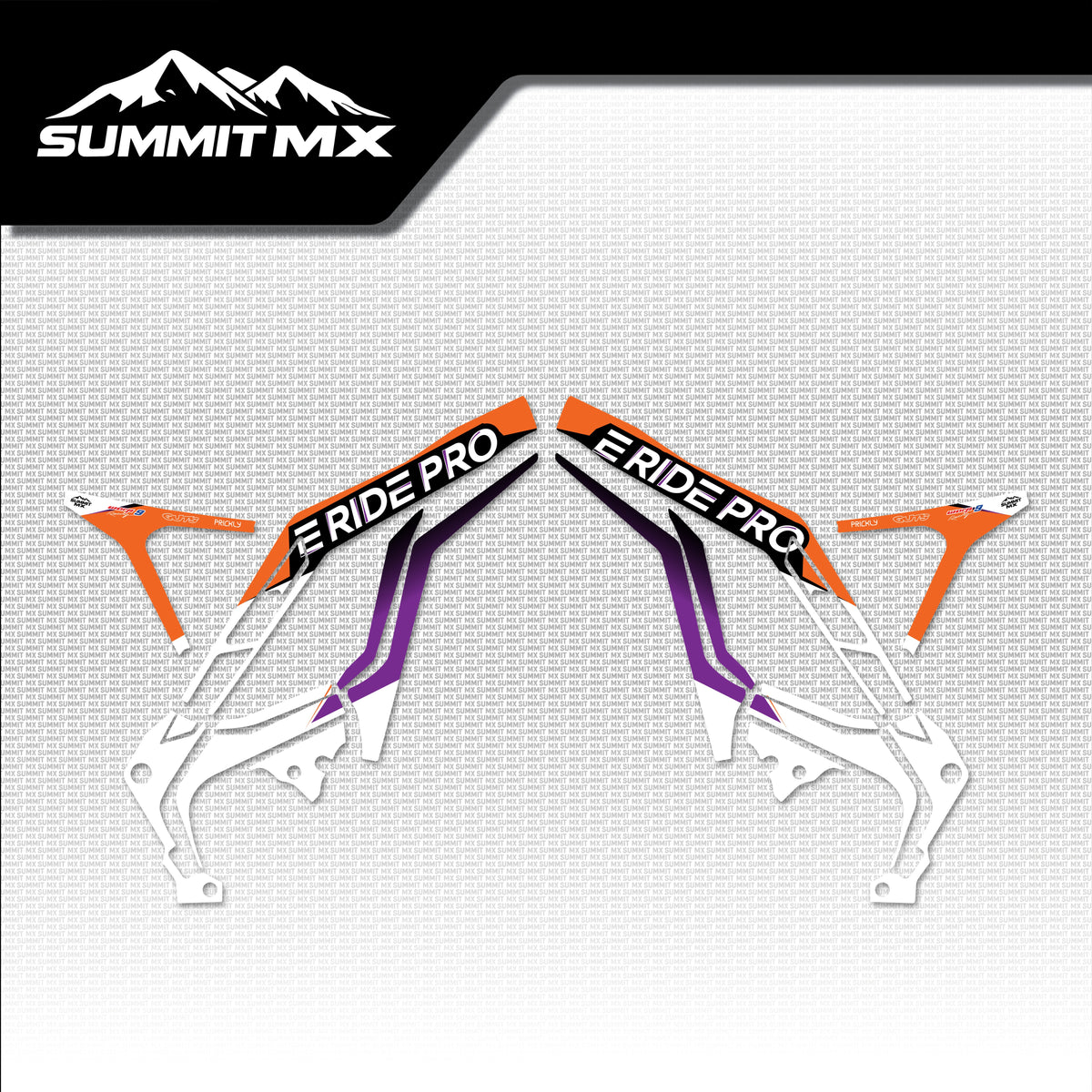 KTM Inspired E-Ride Pro Frame Decals