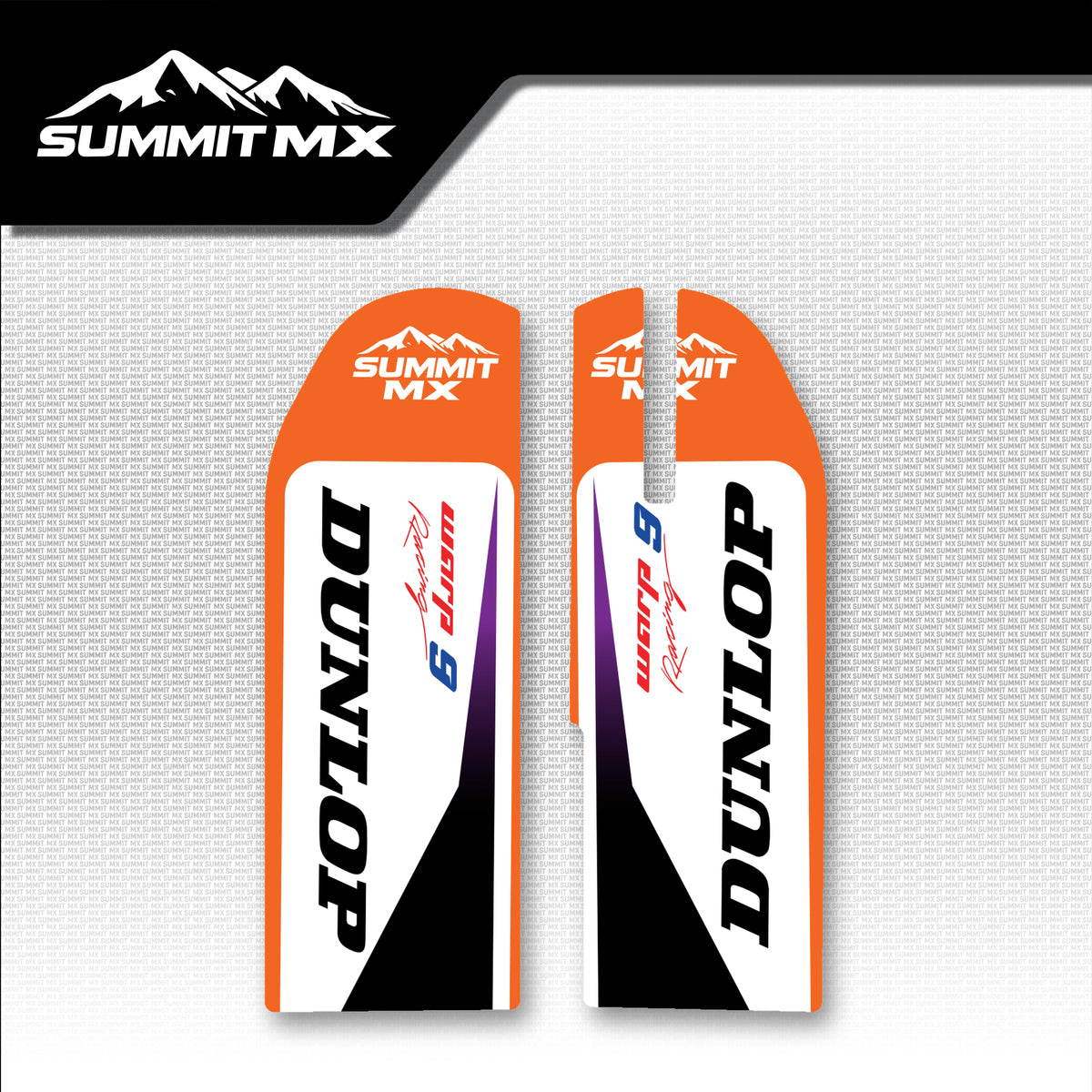 KTM Inspired ETM RTR Fork Guard Decals