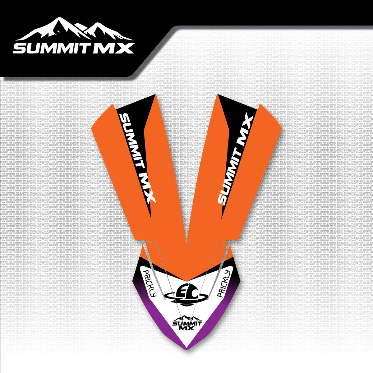 KTM Inspired ETM RTR Front Fender Decal
