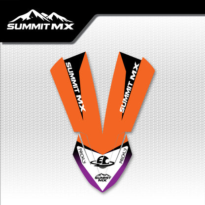 KTM Inspired ETM RTR Front Fender Decal