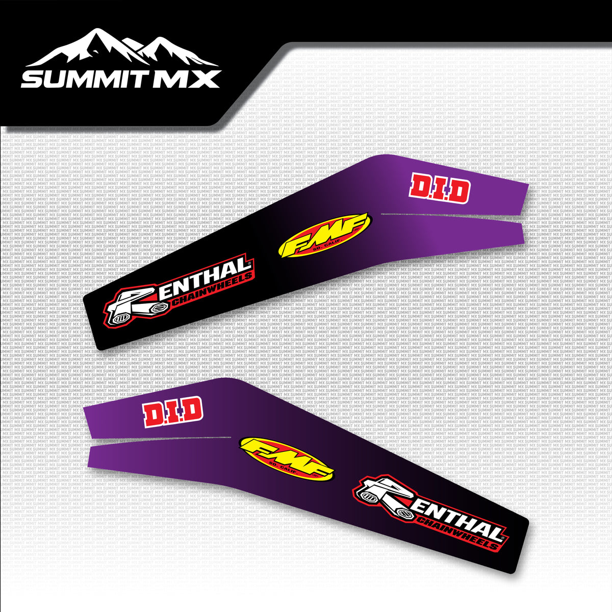 KTM Inspired ETM RTR Swing Arm Decals