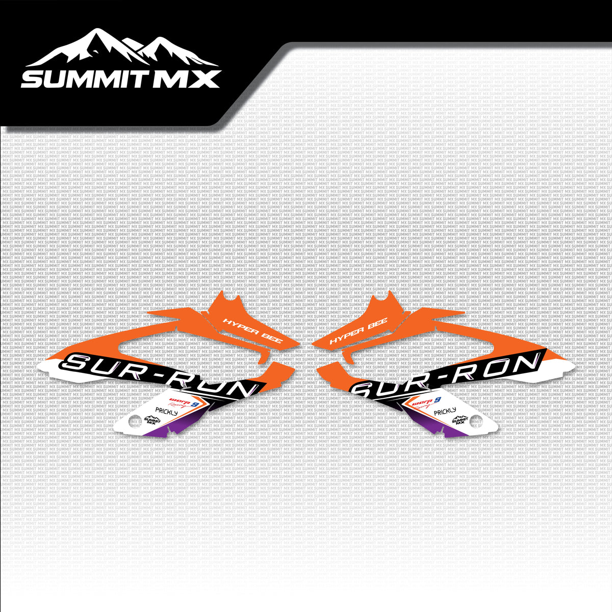 KTM Inspired Hyper Bee Side Shroud Decals