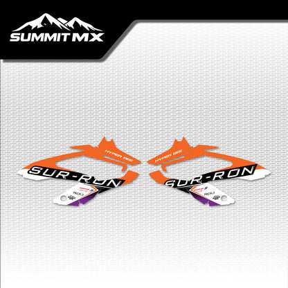 KTM Inspired Hyper Bee Side Shroud Decals