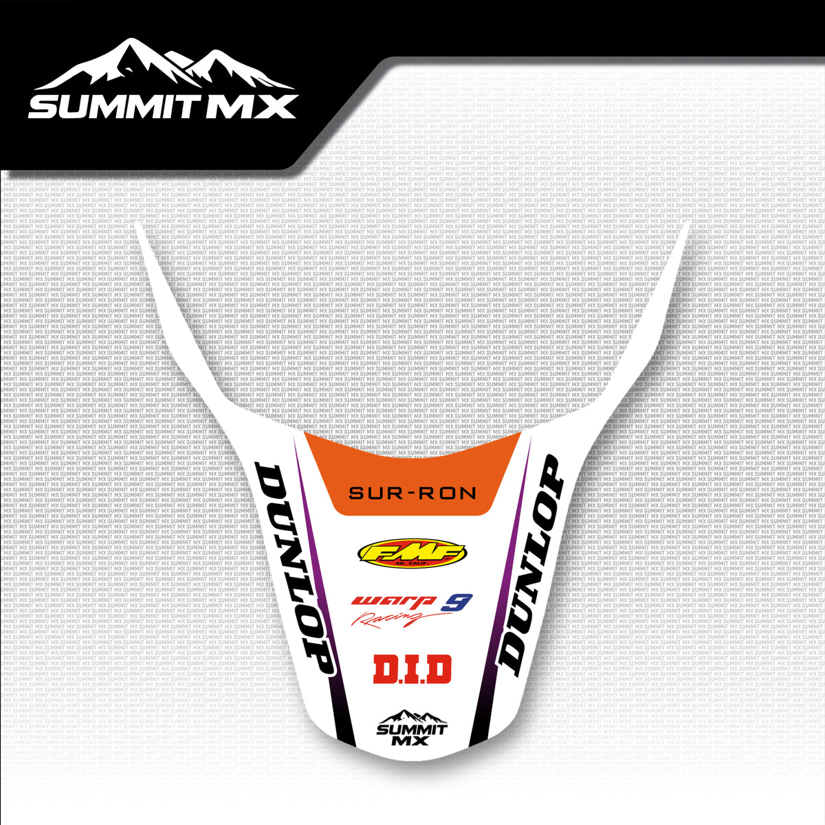 KTM Inspired Light Bee Rear Fender Decal