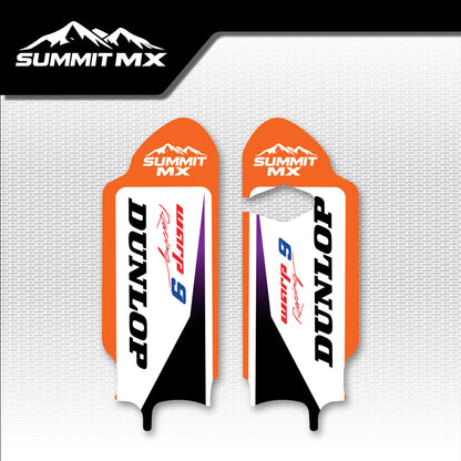 KTM Inspired RFN Warrior Pro SX-E15 Fork Guard Decals