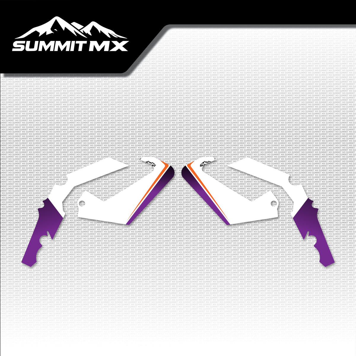 KTM Inspired RFN Warrior Pro SX-E15 Frame Decals