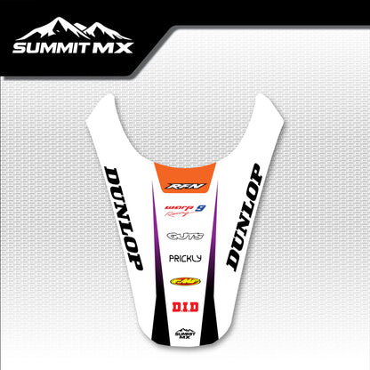 KTM Inspired RFN Warrior Pro SX-E15 Rear Fender Decal