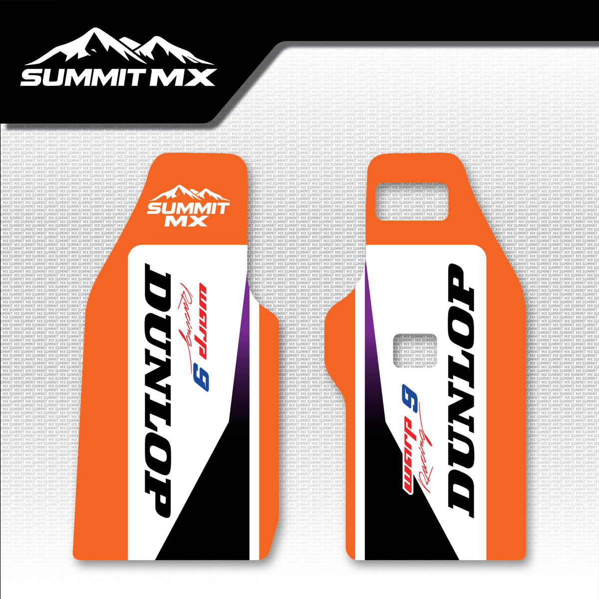 KTM Inspired Storm Bee Fork Guard Decals