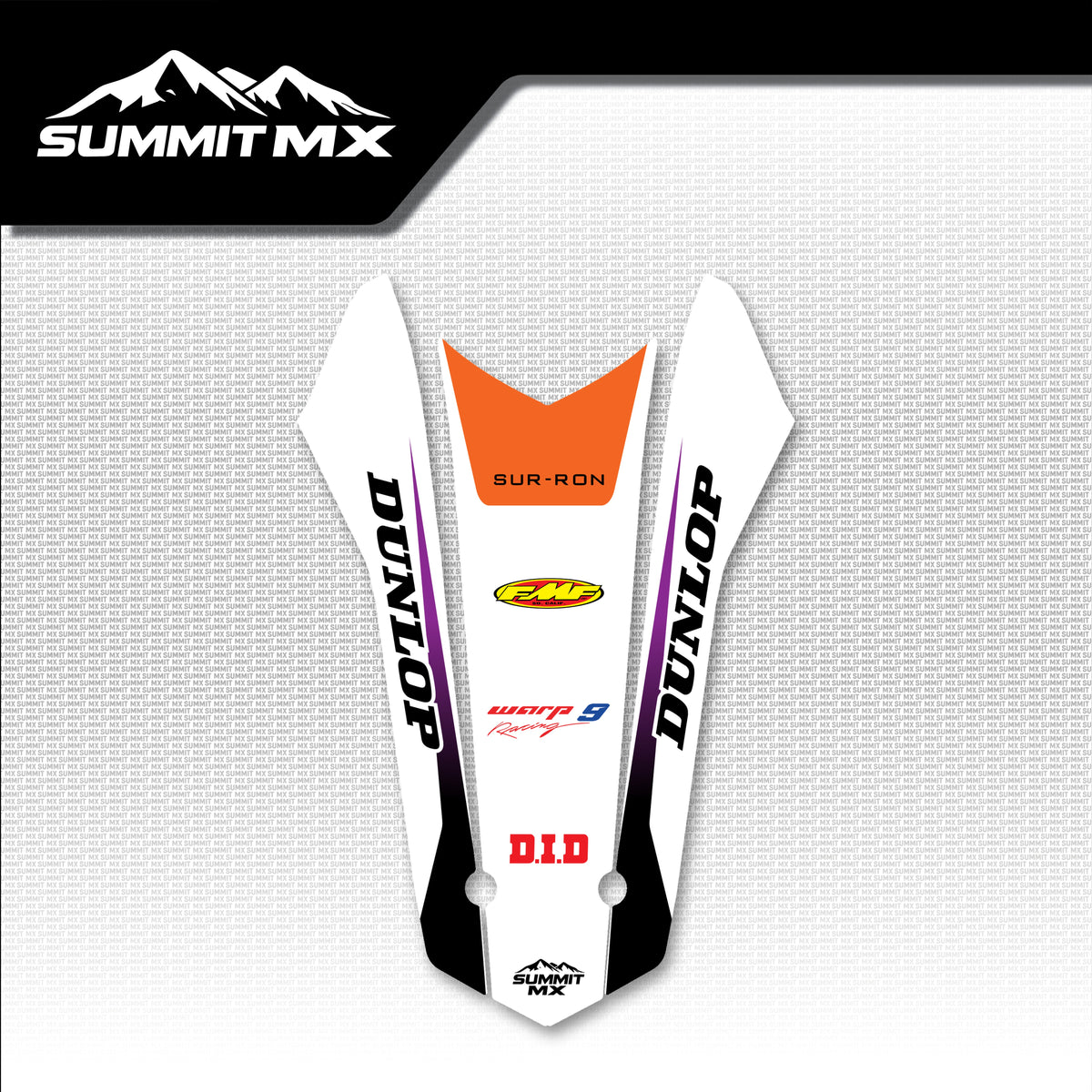 KTM Inspired Storm Bee Rear Fender Decal