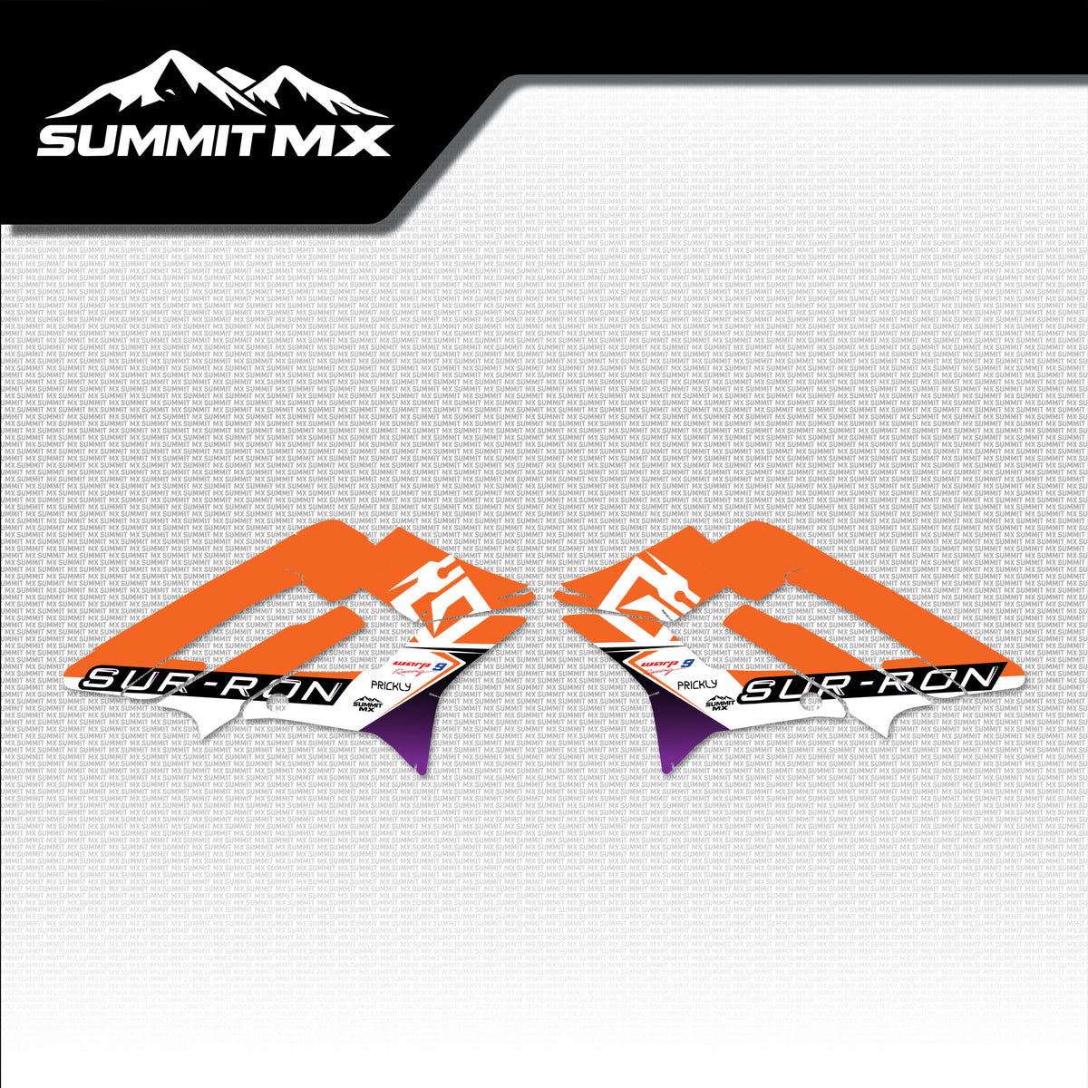 KTM Inspired Storm Bee Side Shroud Decals