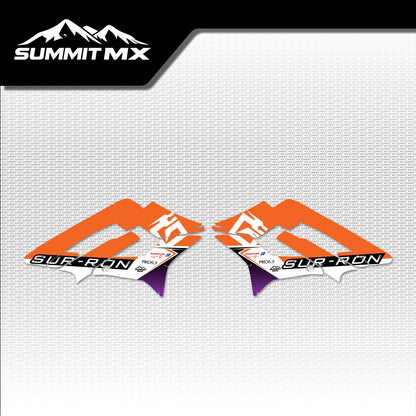 KTM Inspired Storm Bee Side Shroud Decals
