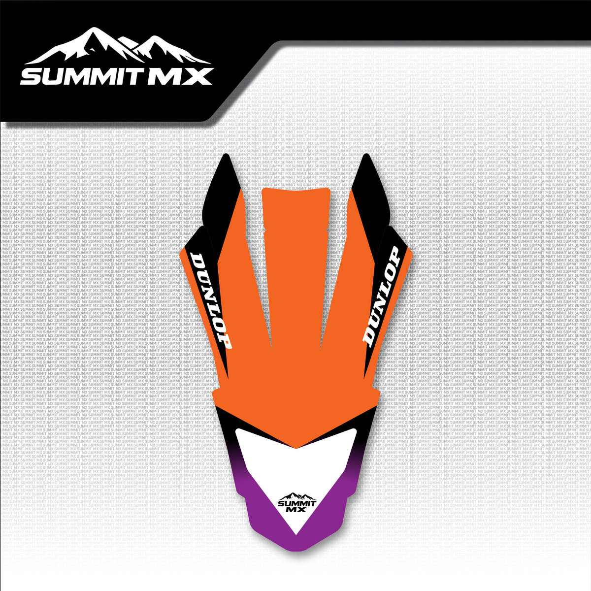 KTM Inspired Ultra Bee Front Fender Decal by Summit MX