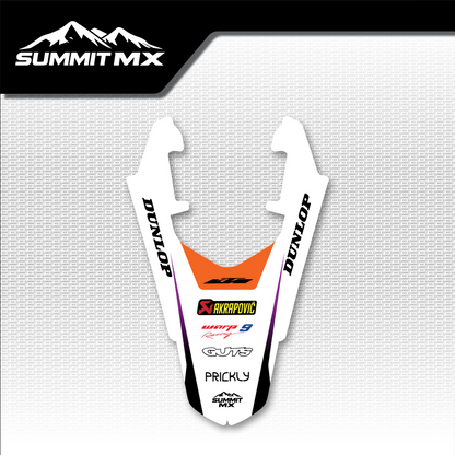 KTM Inspired Ultra Bee Rear Fender Decal by Summit MX