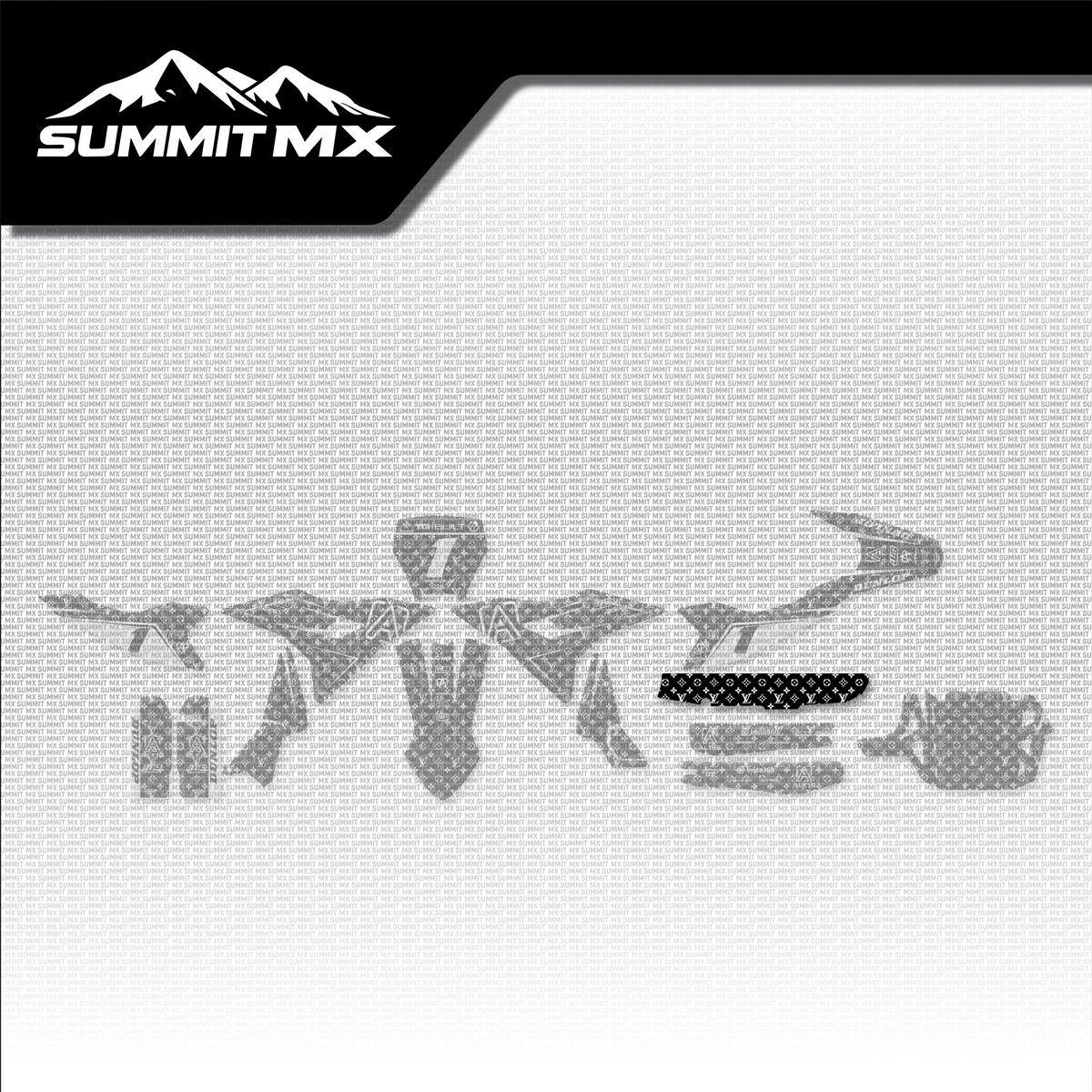 LV Decal for Altis Delta Chain Guide placement on the full kit