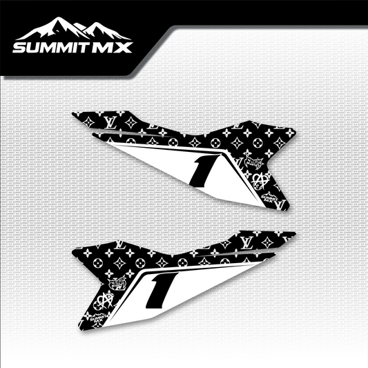 LV Decal for Altis Delta Side Number Plates