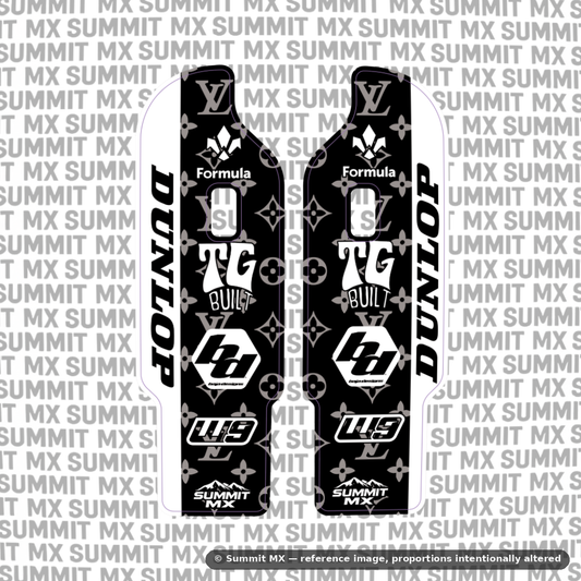 LV Decal for DNM Fork Guards