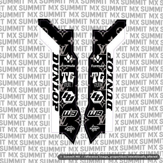 LV Decal for Eride Pro 1.0/2.0 Fork Guards