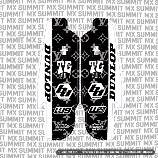 LV Decal for RFloXa/Fastace Gravitee Fork Guards