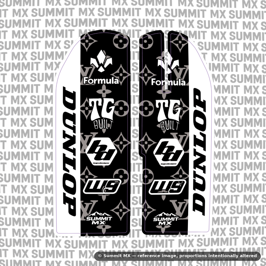 LV Decal for RTR Fork Guards