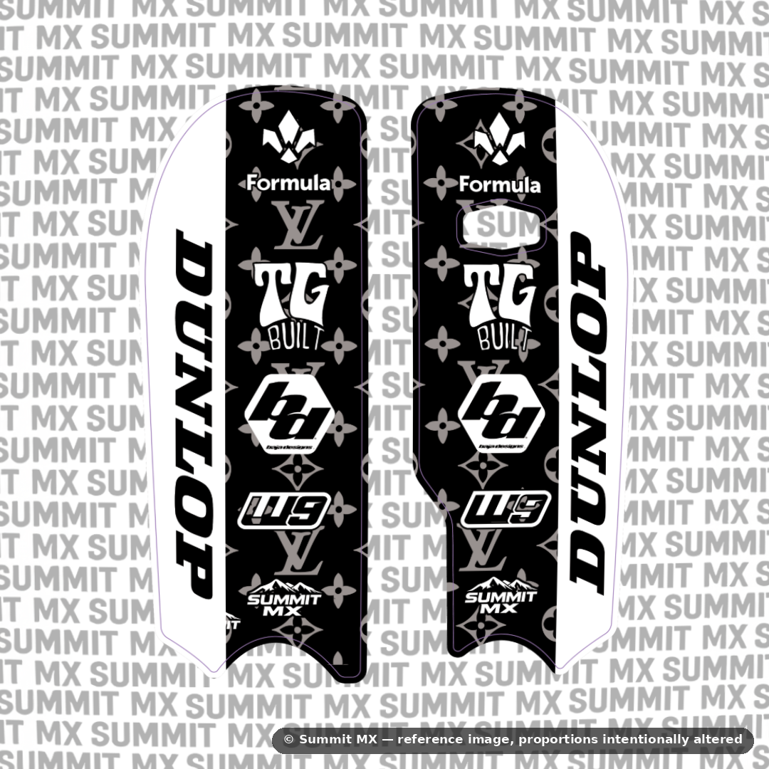 LV Decal for Tech Fork Guards