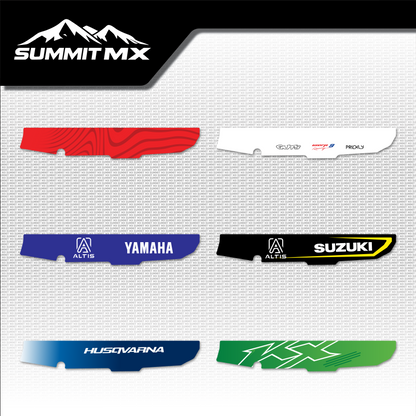 Moto Inspired Altis Delta Chain Guide Decal in all six designs
