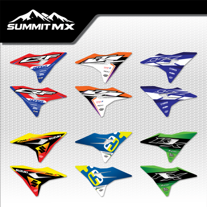 Moto Inspired Altis Delta Front Shroud Decals in all six designs