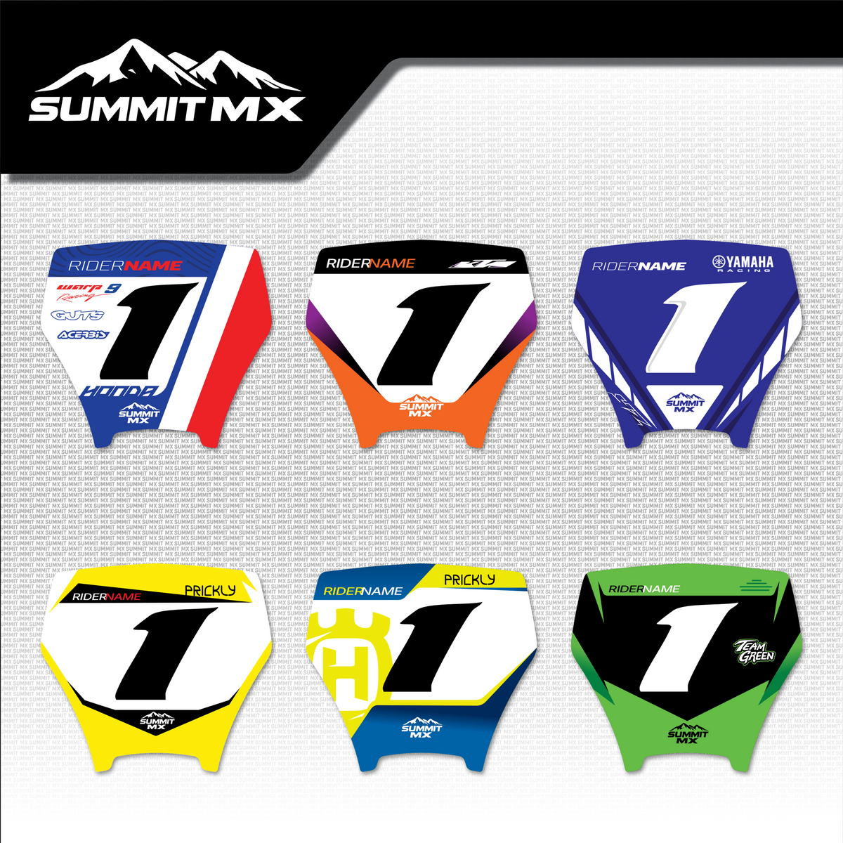 Moto Inspired Altis Delta Number Plate Decal in all six designs