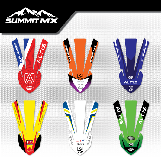 Moto Inspired Altis Sigma Front Fender Decal in all six designs