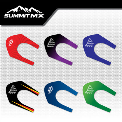 Moto Inspired E-Ride Pro Rear Mud Guard Decal in all six designs