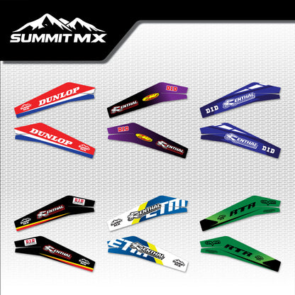 Moto Inspired ETM RTR Swing Arm Decals in all six designs