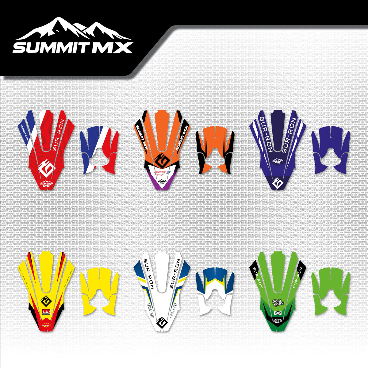 Moto Inspired Hyper Bee Front Fender Decal in all six designs