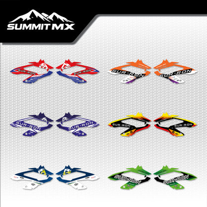 Moto Inspired Hyper Bee Side Shroud Decals in all six designs