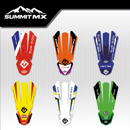Moto Inspired Light Bee Front Fender Decal in all six designs