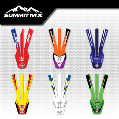Moto Inspired RFN Warrior Pro SX-E15 Front Fender Decal in all six designs
