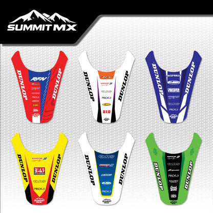 Moto Inspired RFN Warrior Pro SX-E15 Rear Fender Decal in all six designs