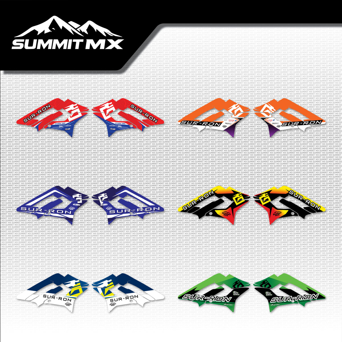 Moto Inspired Storm Bee Side Shroud Decals in all six designs
