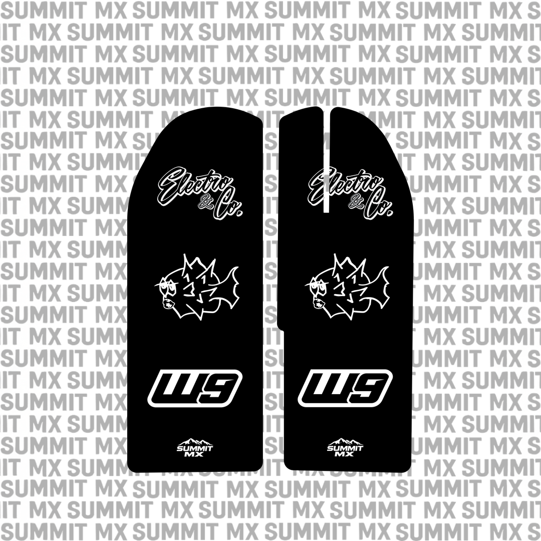 RTR fork guard decal, Style 1 — Summit MX