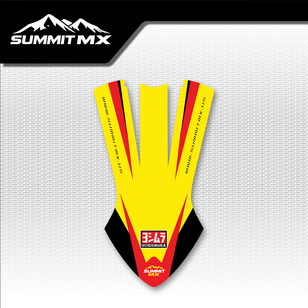 Suzuki Inspired Altis Delta Front Fender Decal