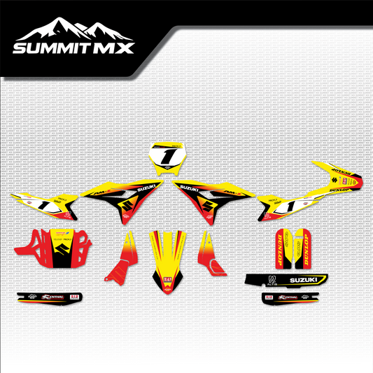 Suzuki Inspired Altis Delta Graphics Kit