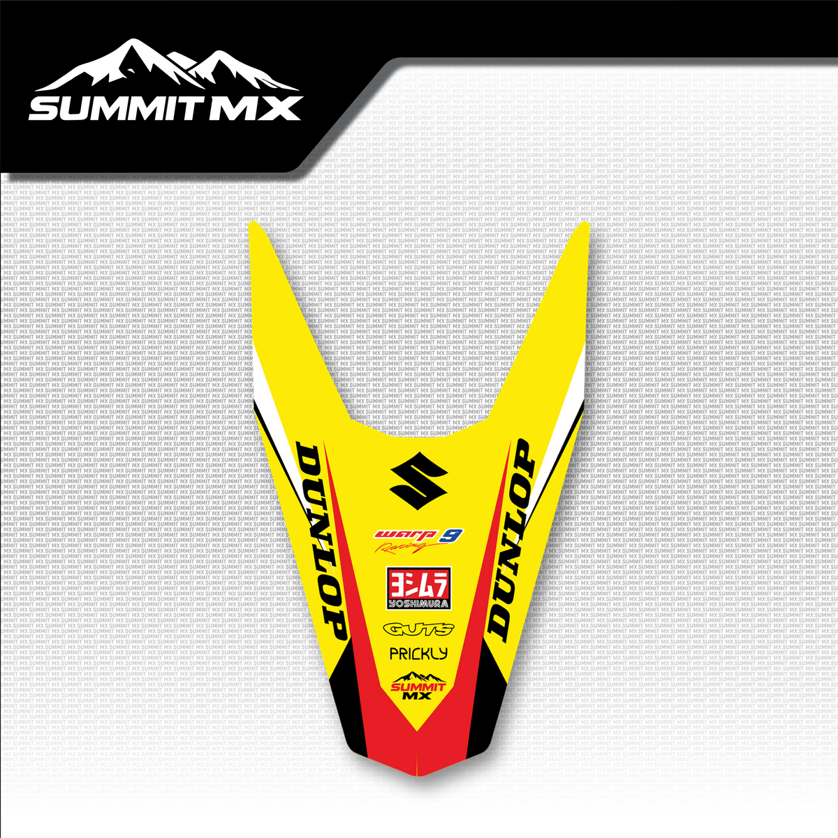 Suzuki Inspired Altis Delta Rear Fender Decal