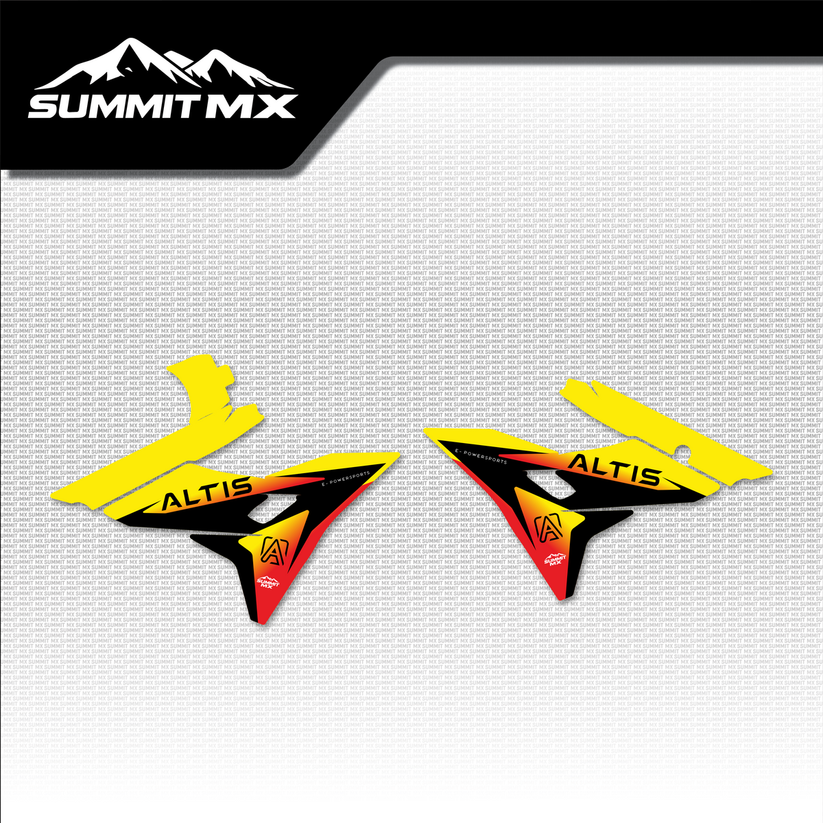 Suzuki Inspired Altis Sigma Front Shroud Decals