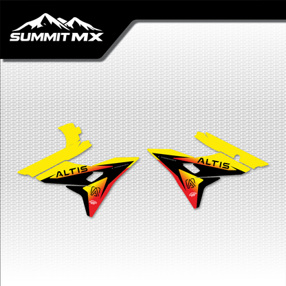 Suzuki Inspired Altis Sigma Front Shroud Decals