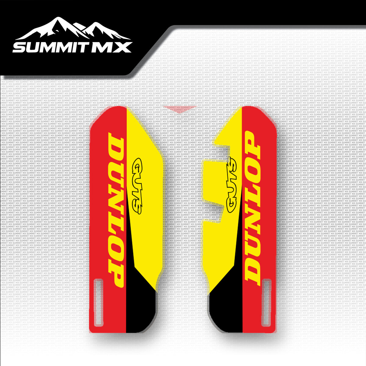 Suzuki Inspired E-Ride Pro 3.0 Fork Guard Decals placement on the full kit